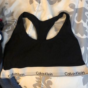 calvin klein sports bra